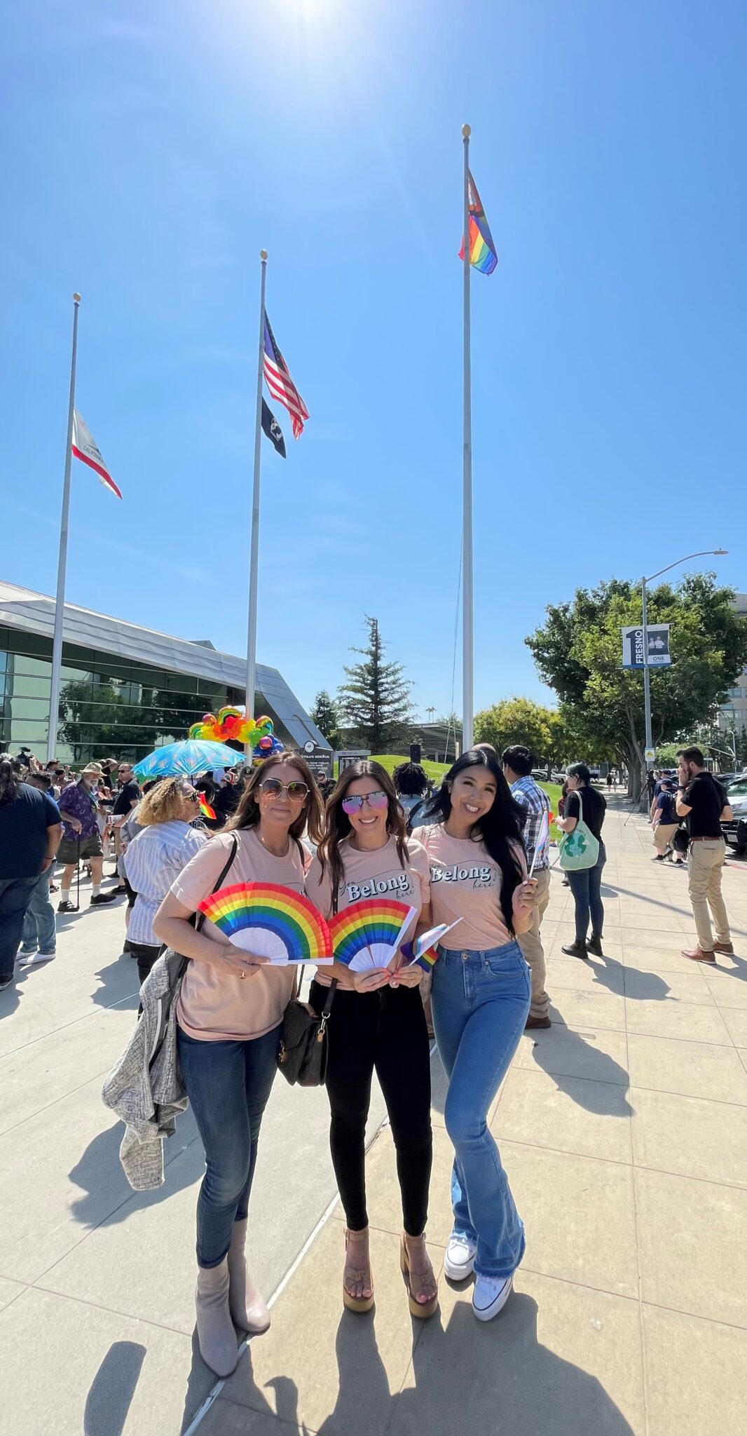 3rd Annual raising of the Pride Flag at City Hall Sierra Meadows